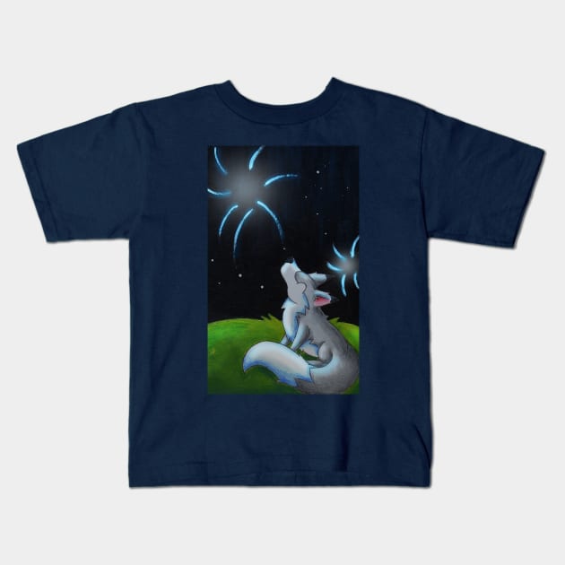 Fireworks Show Kids T-Shirt by KristenOKeefeArt